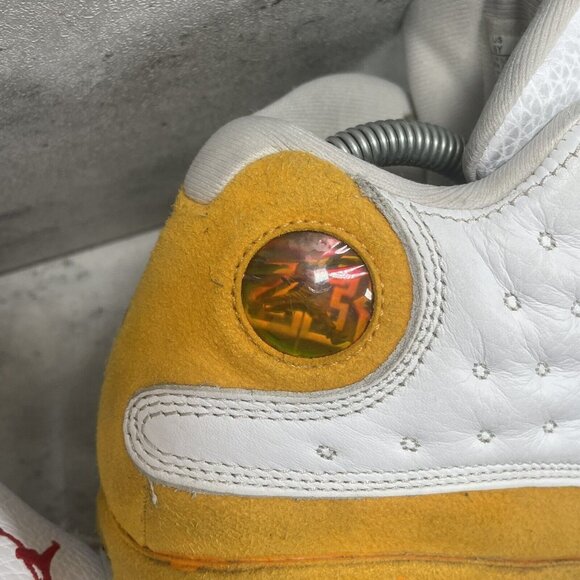 Nike Air Jordan 13 Retro GS DJ3003-167 White Del Sol Size 6Y Women’s Sz 7.5 - Picture 7 of 9